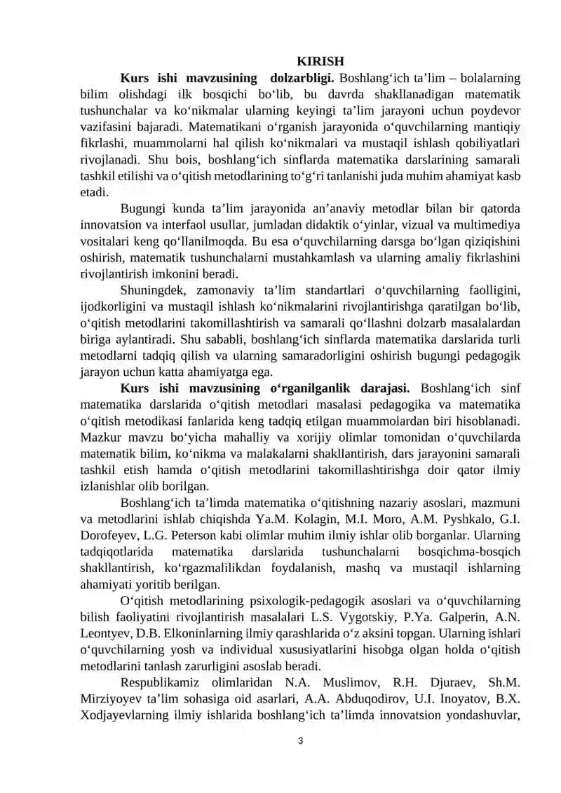 Boshlang‘ich sinf matematika darslarida o‘qitish metodlari 3