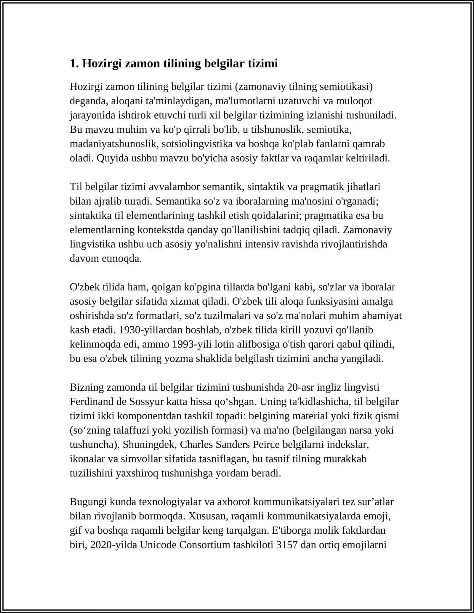 ONA-TILIDA TINISH BELGILARI 3