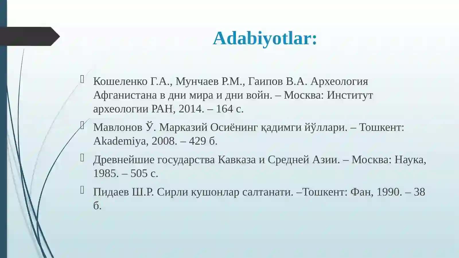 Baqtriya davlatidagi arxeologik yodgorliklar 3