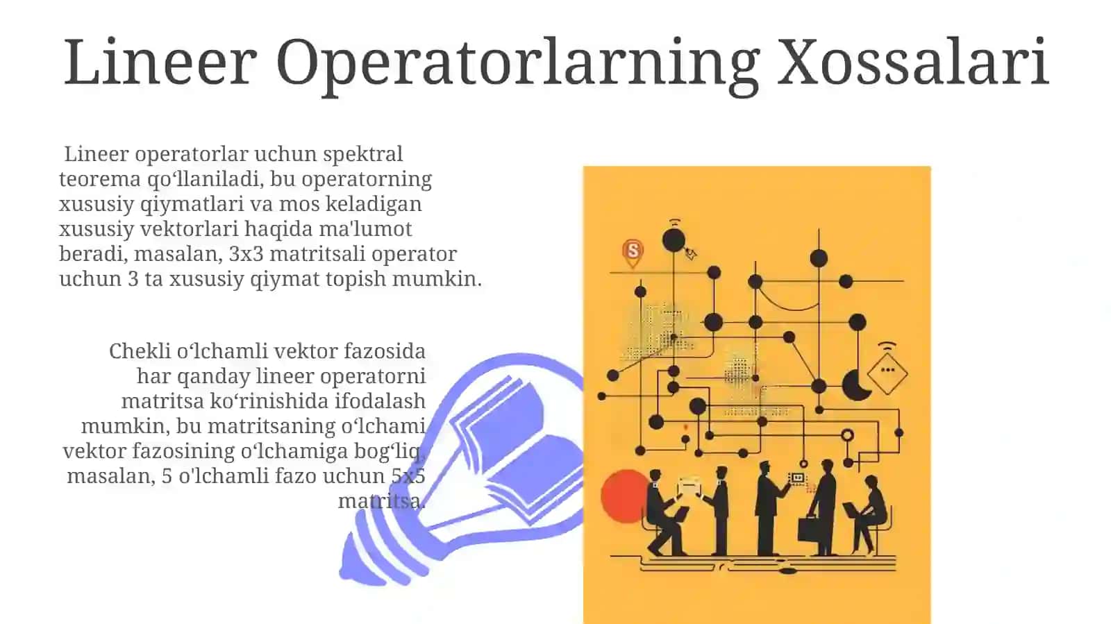 Chiziqli operatorlar va funksionallar 3