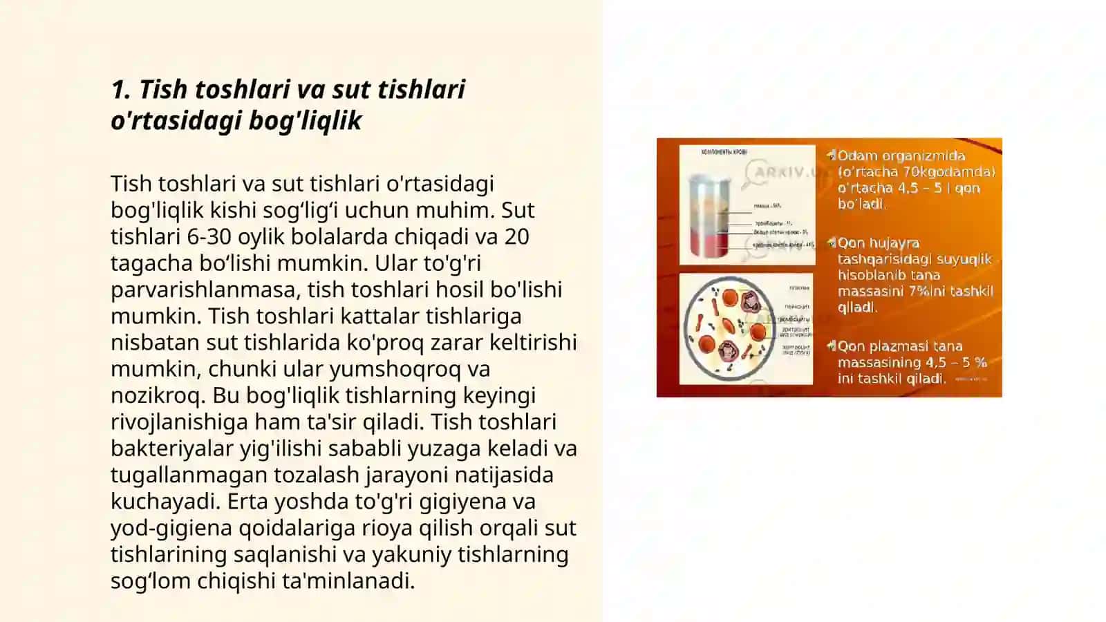 Milk usti va milk osti tish toshlarini hosil boʻlish mexanizmlari 3