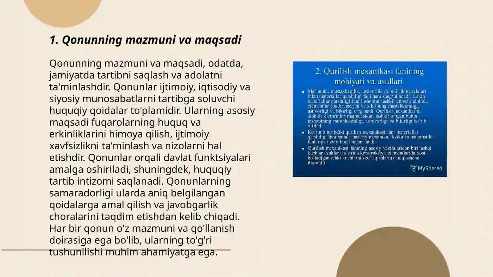 Ta'lim to'g'risida" gi qonunning tuzilishi va umumiy mohiyati 3