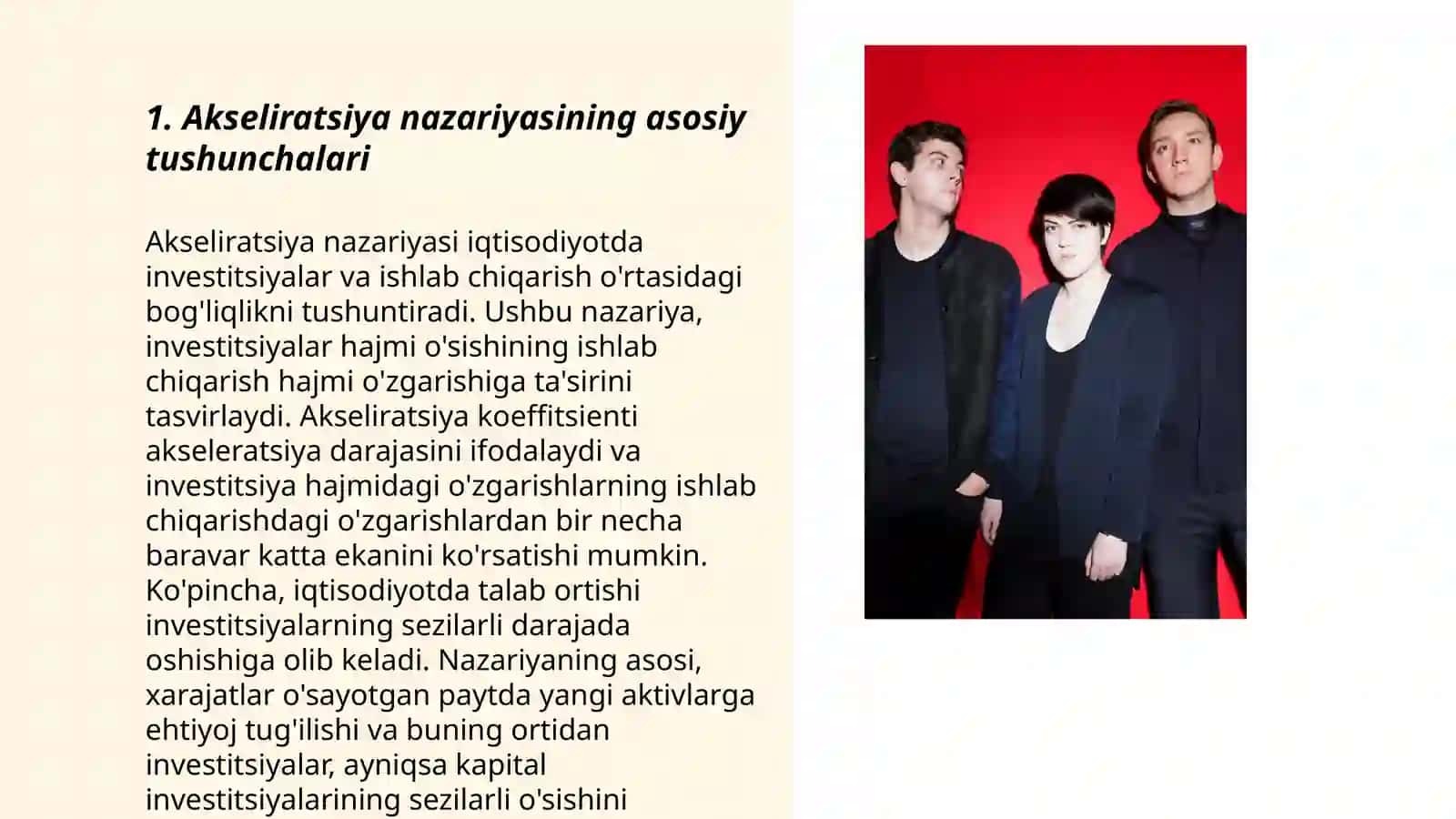 Akseliratsiya nazariyasi; O‘smirik davridagi psixik rivojlanish; Ilk o‘spirinlik davrida psixik rivojlanish xususiyatlari 3