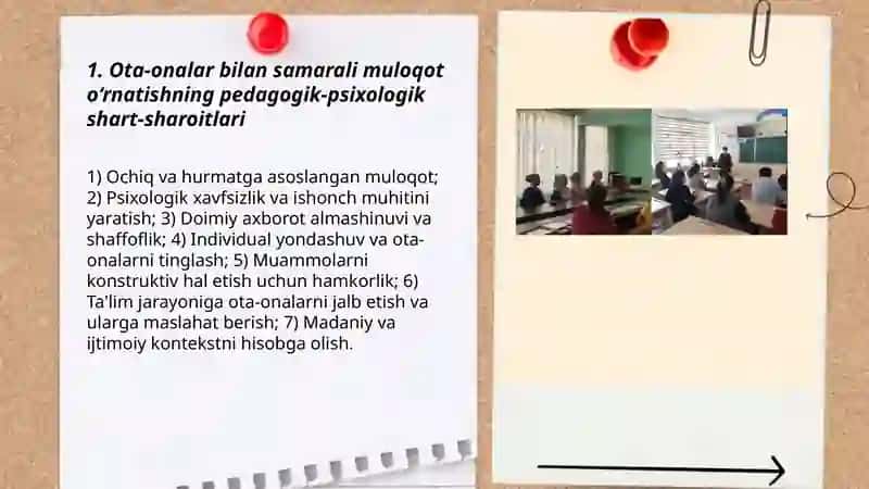 Ota-onalar bilan hamkorlikni yo'lga qo'yishning pedagogik-psixologik shart-sharoitlari 3