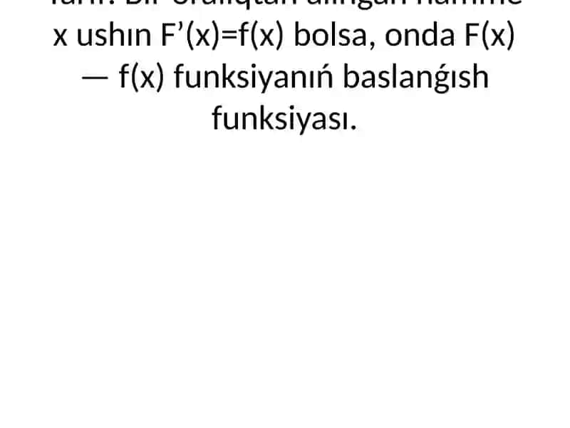 integral qaraqalpaqsha 3