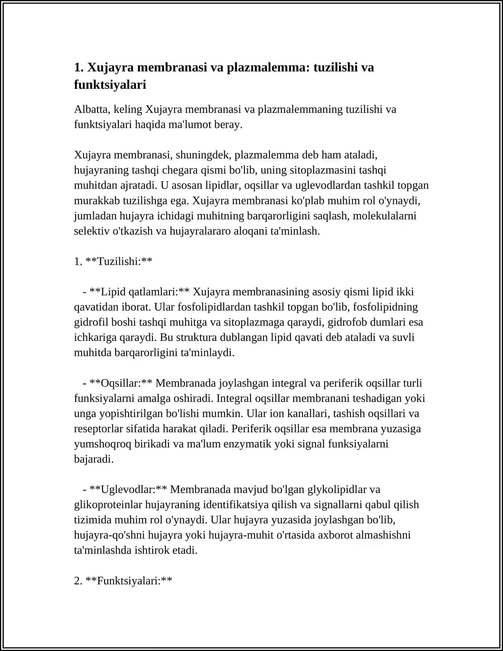 XUJAYRA TUZULISHI XUJAYRA NAZARIYASI HAYVON VA ODAM XROMOSOMALARINING MORFOFUNSIONAL XARAKTERISTIKASI 3