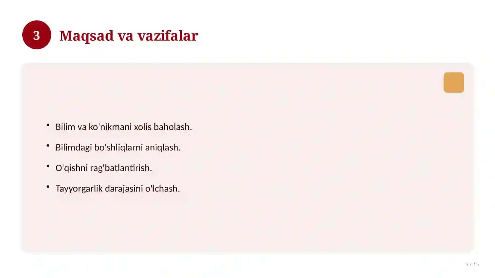 Milliy sertifikat va attestatsiya: kimyo fanidan testlar va masalalar (2026) 3