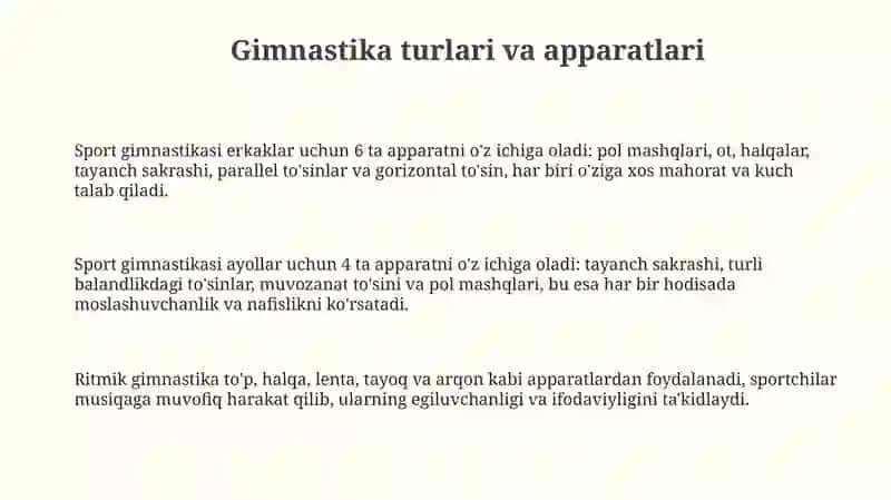 Gimnastikaga oid atamalar 3