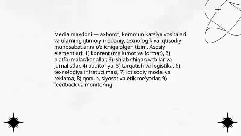 Media maydon tuzilishi va taʼsiri 3