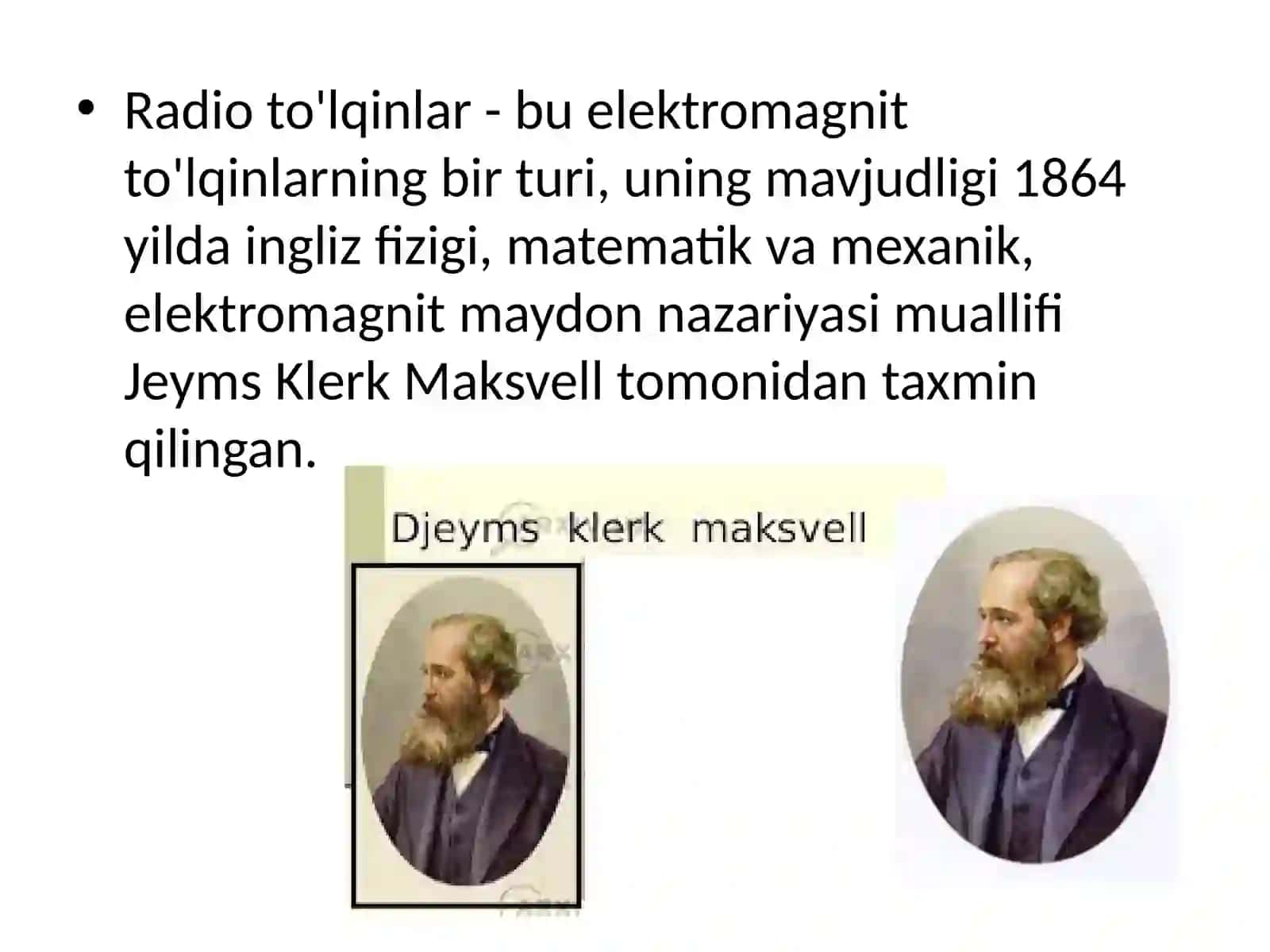Radioto’lqinlarning klassifikatsiyasi va parametrlari 3