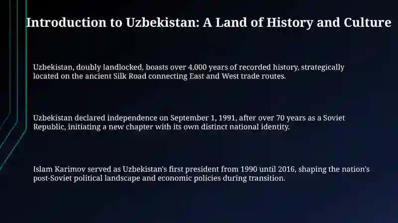 Discovering Uzbekistan: A Land of History and Culture 3