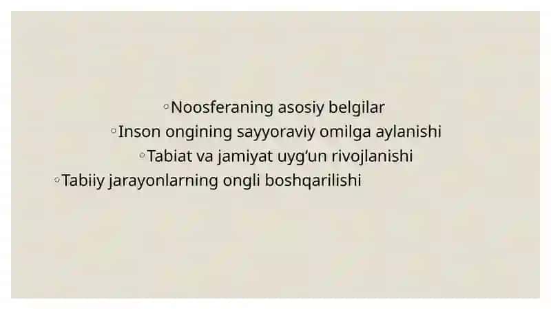 Noosfera va atrof muhit muhofazasi 3