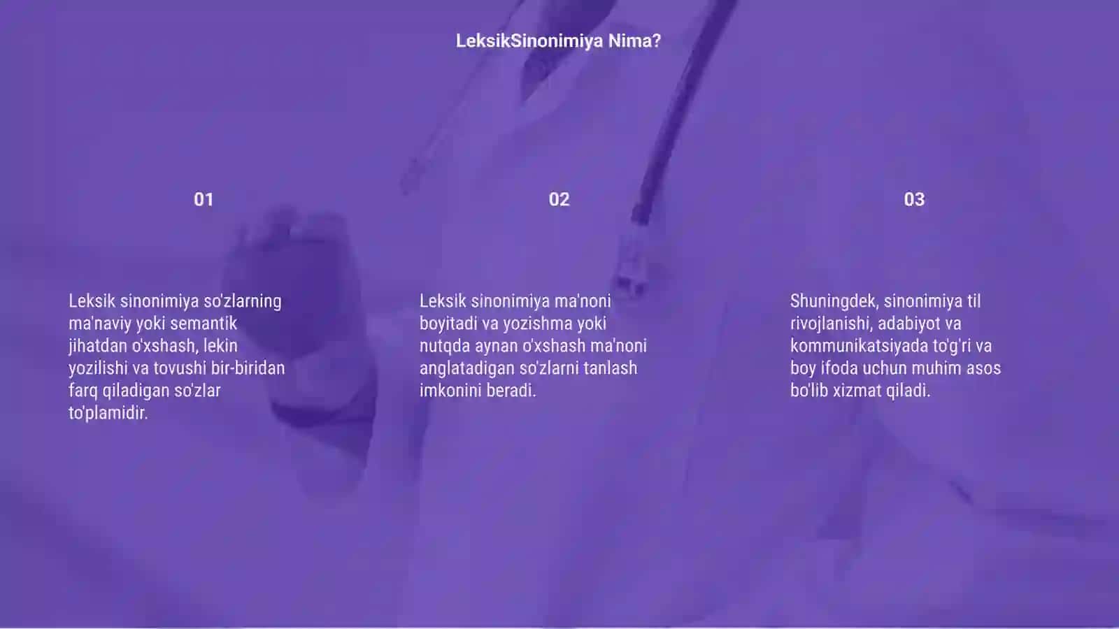 Leksik sinonimiya 3