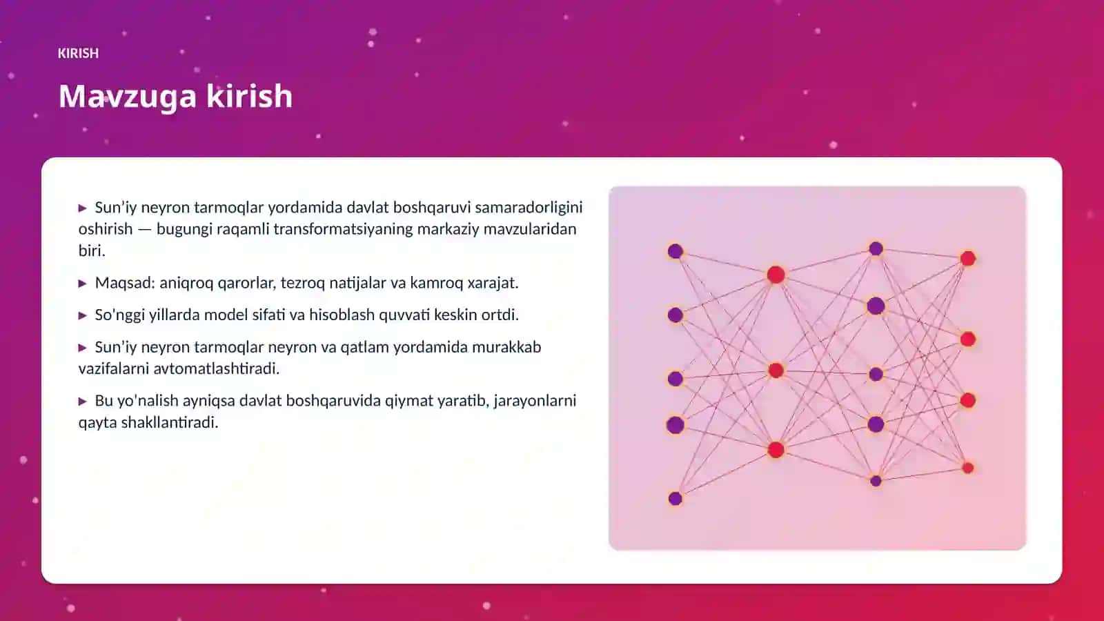 Sunʼiy neyron tarmoqlar yordamida davlat boshqaruvi samaradorligini oshirish 3