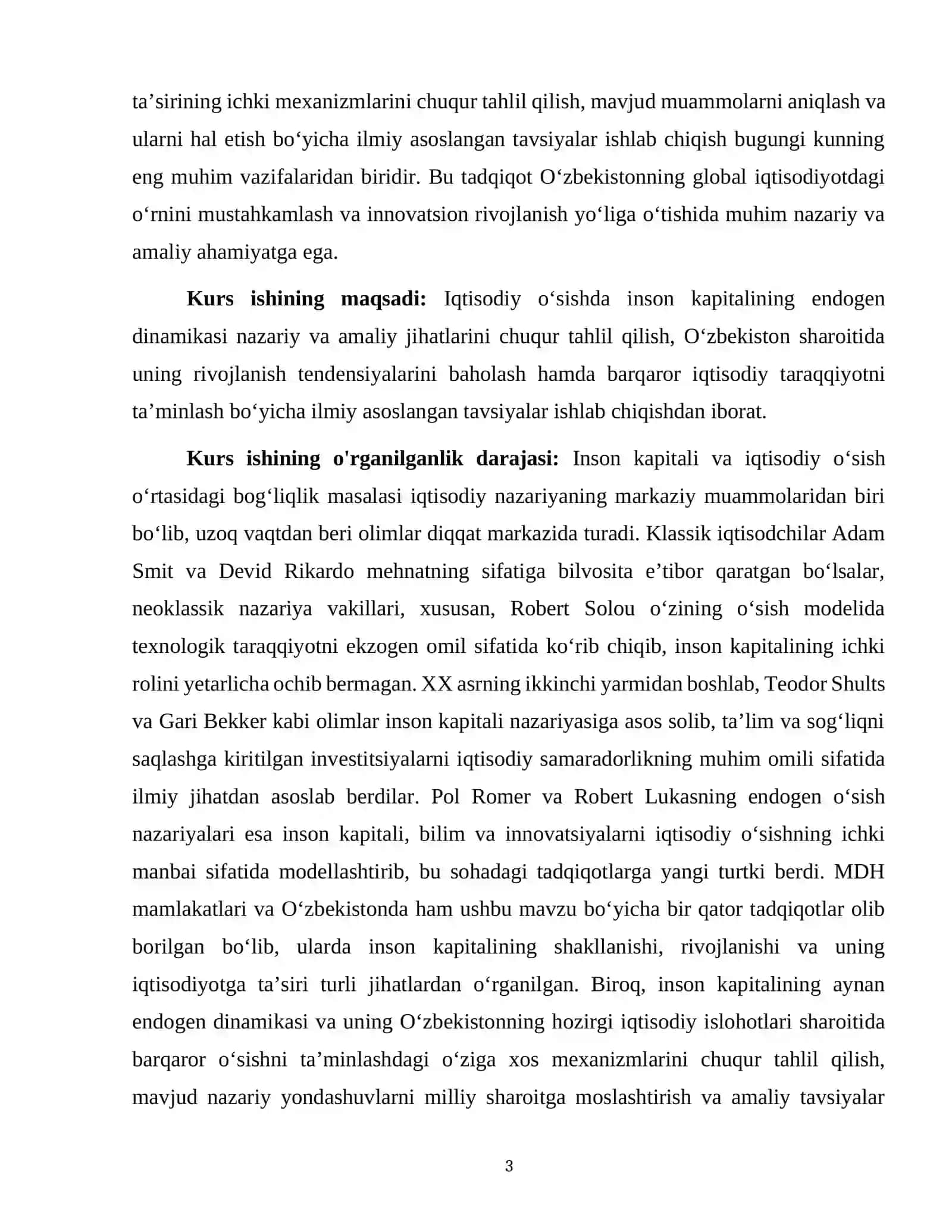 IQTISODIY O‘SISHDA INSON KAPITALINING ENDOGEN DINAMIKASI 3