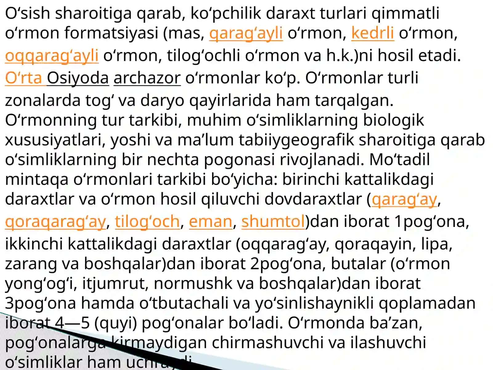 Dorivoro’simliklaryetishtirishvaqaytaishlashyo’nalishi2-22guruhtalabasiBekmirzayevaGulhayoningO’rmonchilikfanidanmustaqilishi 3