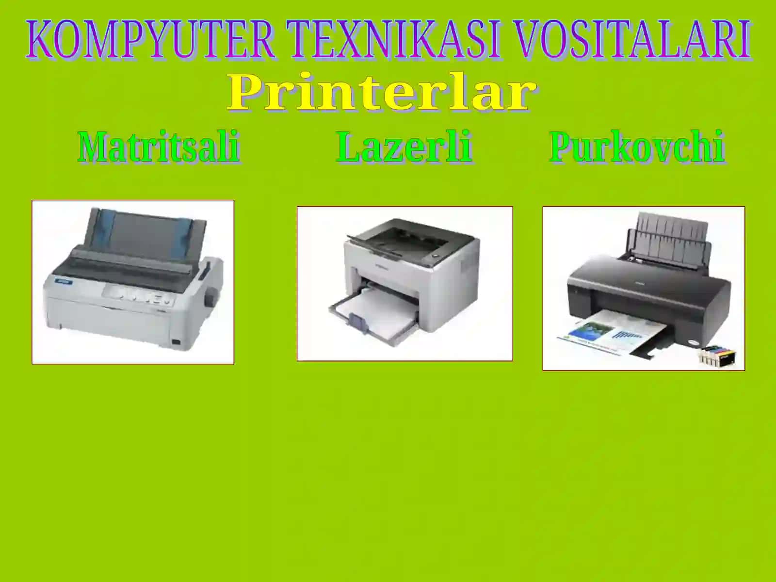 Printerlar 3
