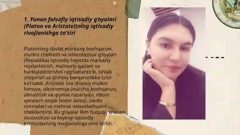 Yunon falsafiy iqtisodiy g‘oyalari (Platon va Aristotel)ning iqtisodiy rivojlanishga ta'siri 3