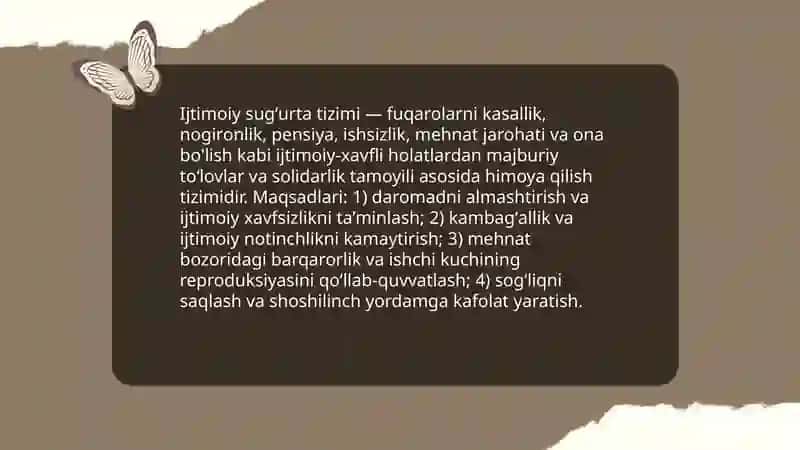 Ijtimoiy sugʻurta tizimi 3