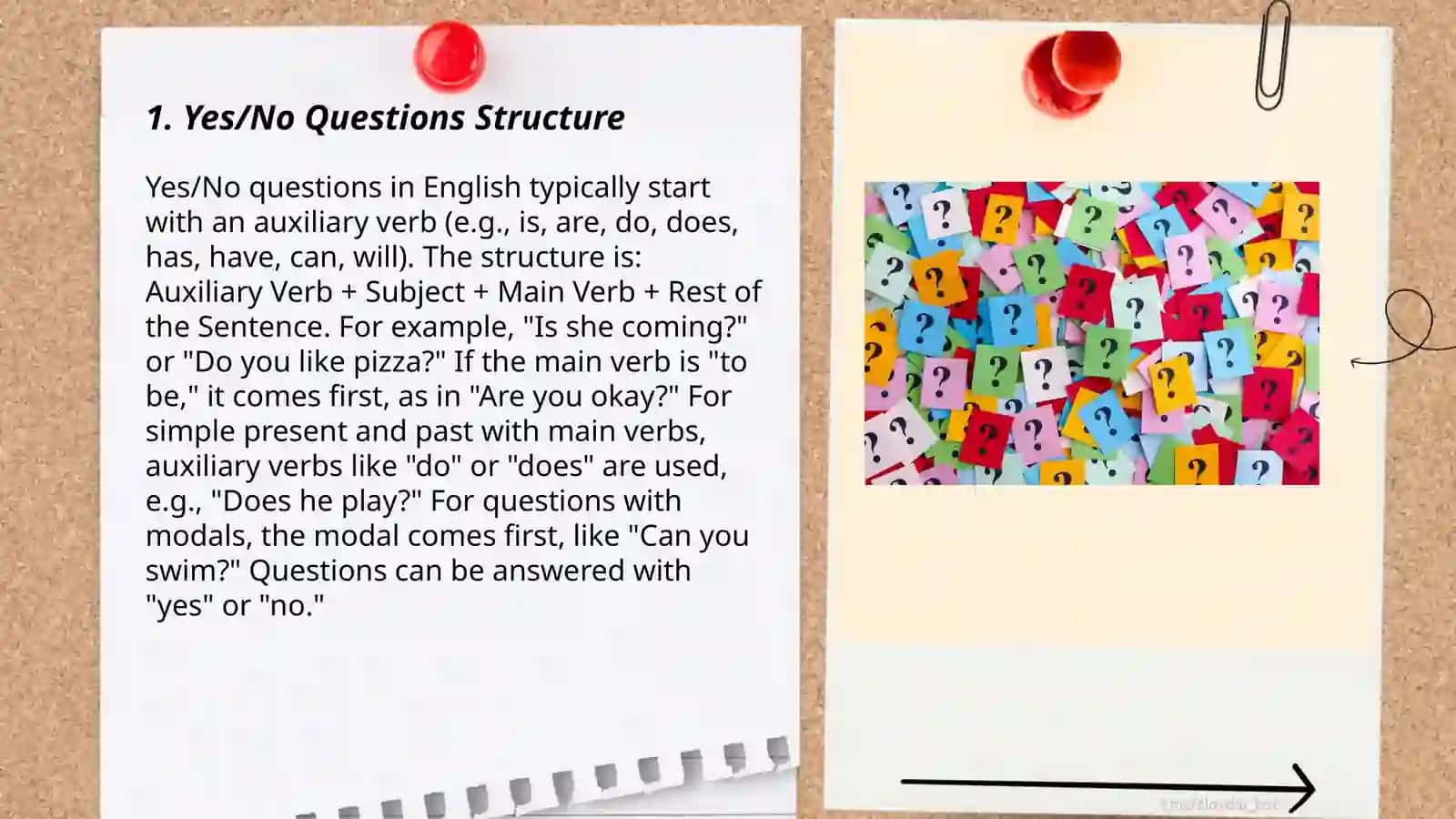 Asking Questions: Yes |No, Wh- and Tag Questions 3