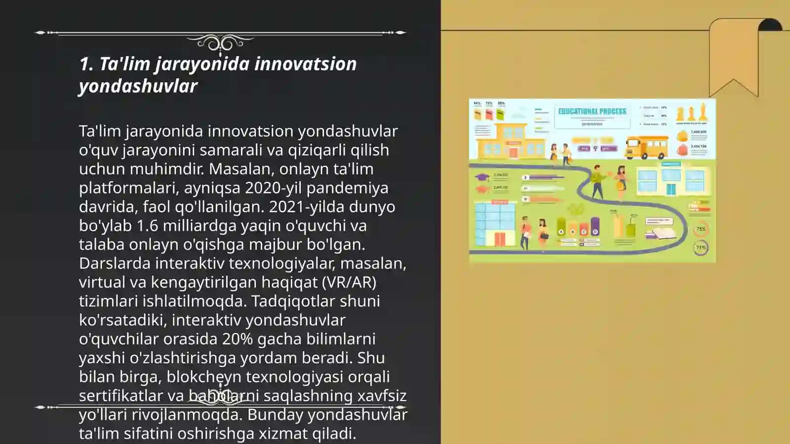 Ta'lim jarayonida innovatsion yondashuvlar 3