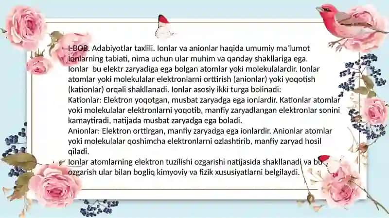 Analitik kimyo kursi 3