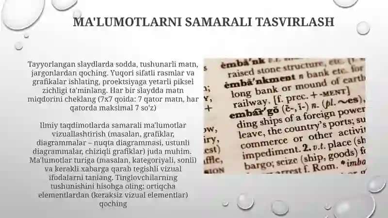 Matn tarkibi bo'yicha ilmiy maruza tayyorlash 3