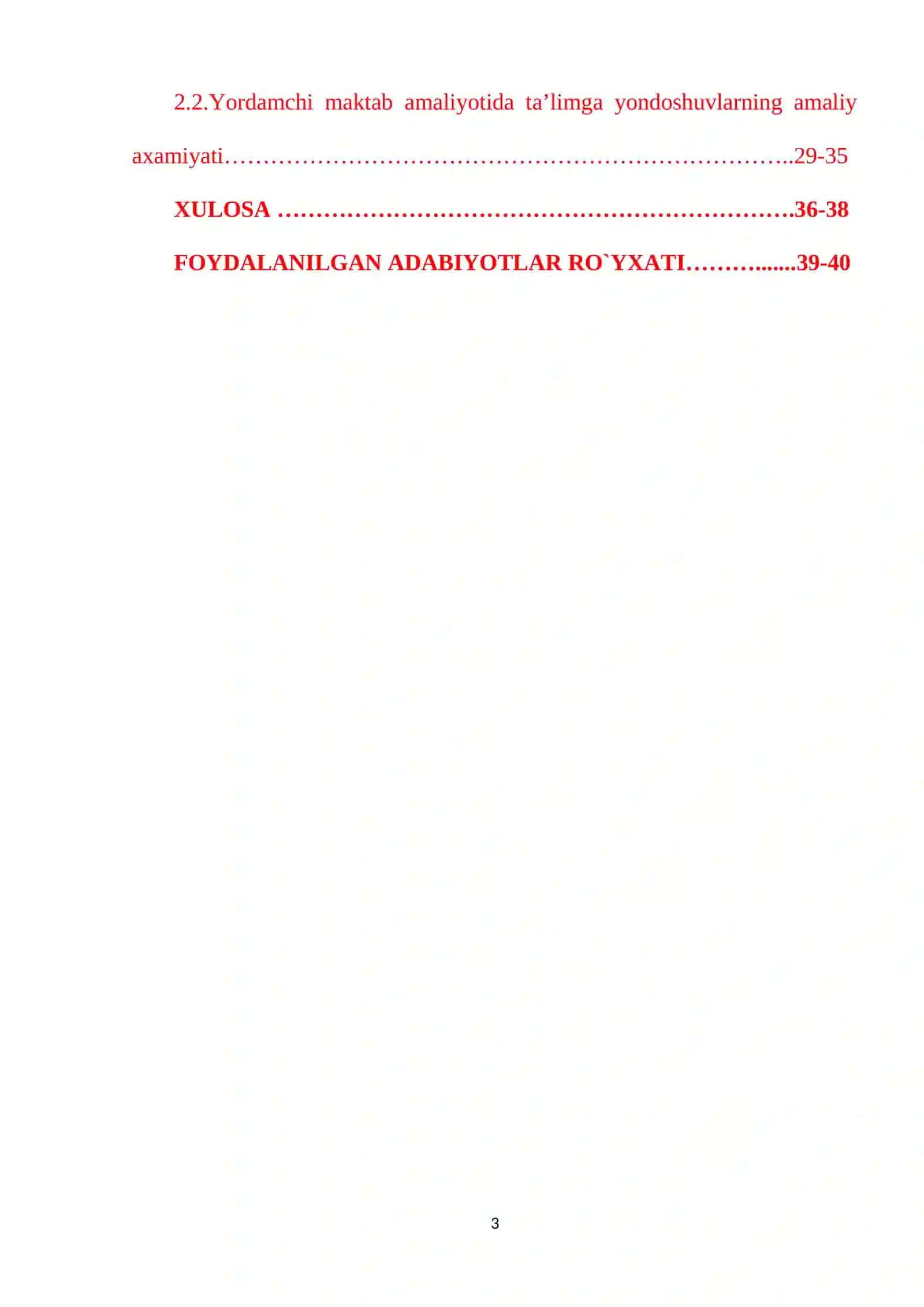 YORDAMCHI MAKTAB O’QUV PREDMETLARINI MODULI O’QITISH TEHNOLOGIYALARINI YARATISHNING AMALIY AXAMIYATI 3