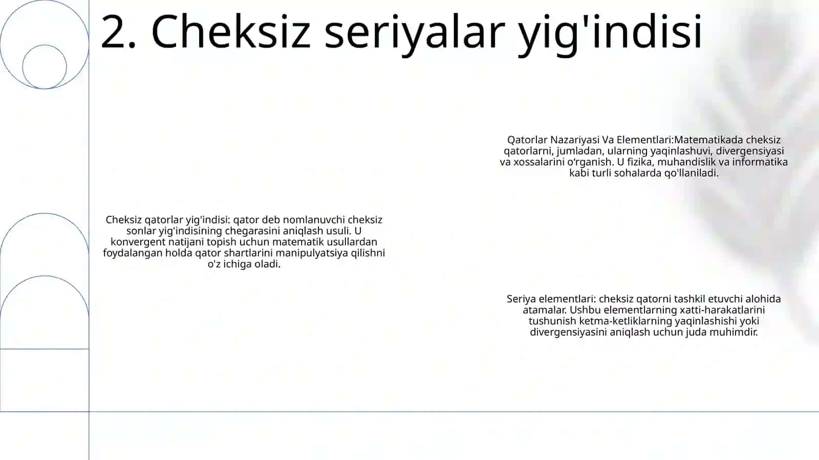 Qatorlar Nazariyasi Va Elementlari 3