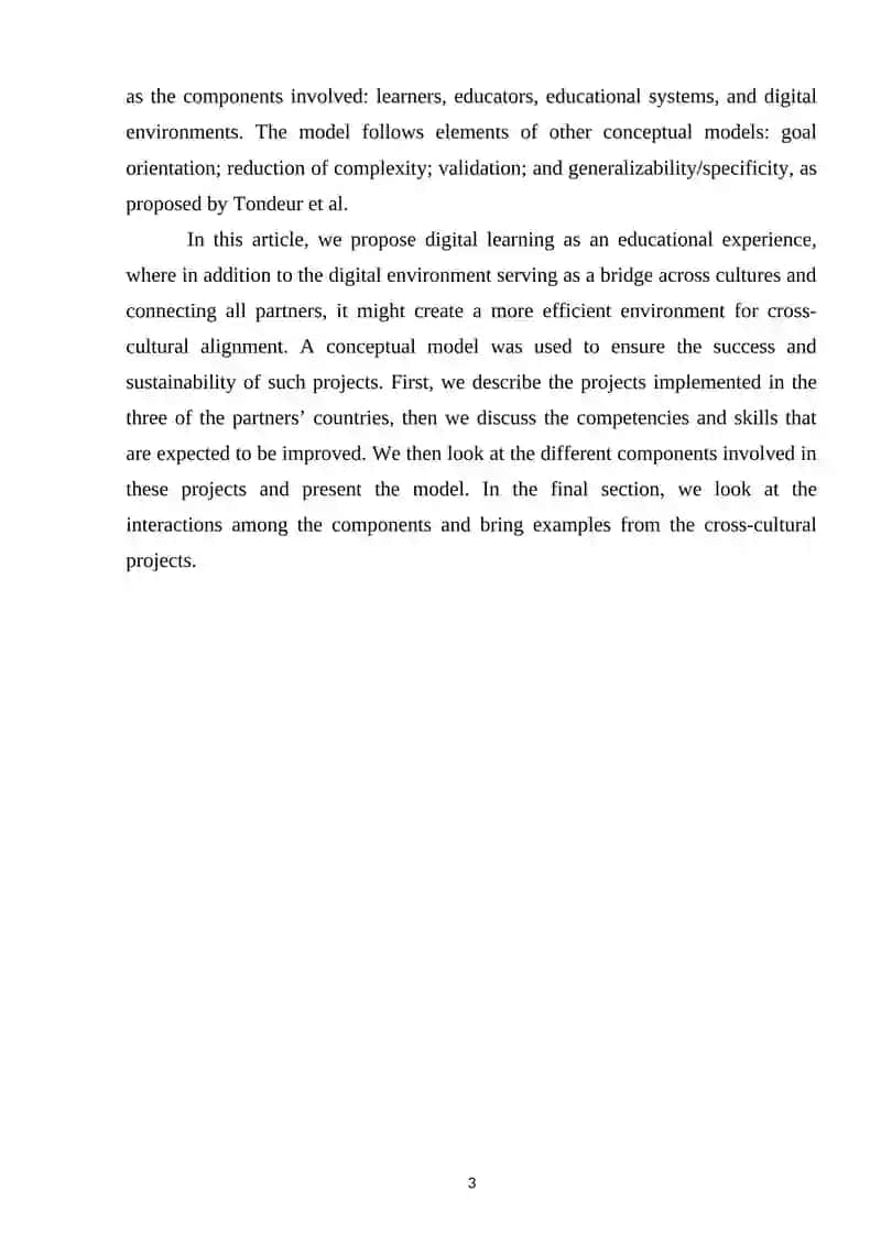 THE SIGNIFICANCE OF EDUCATIONAL TECHNOLOGIES IN ENHANCING PUPILS SOCIAL-CULTURAL COMPETENCE 3