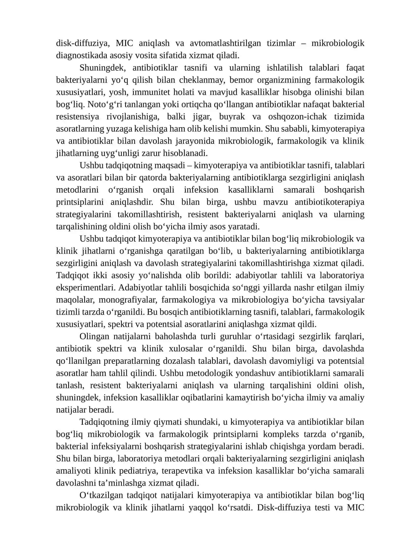 Kimyoterapiya va antibiotiklar tasnifi 3
