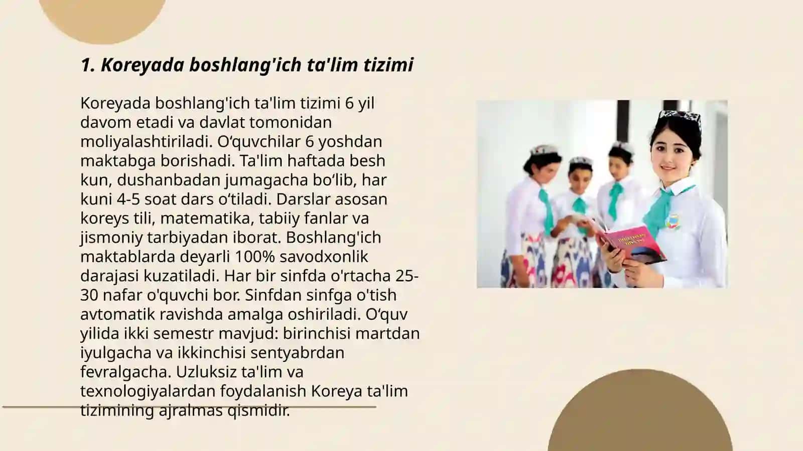 Koreya davlatida talim va tarbiya 3