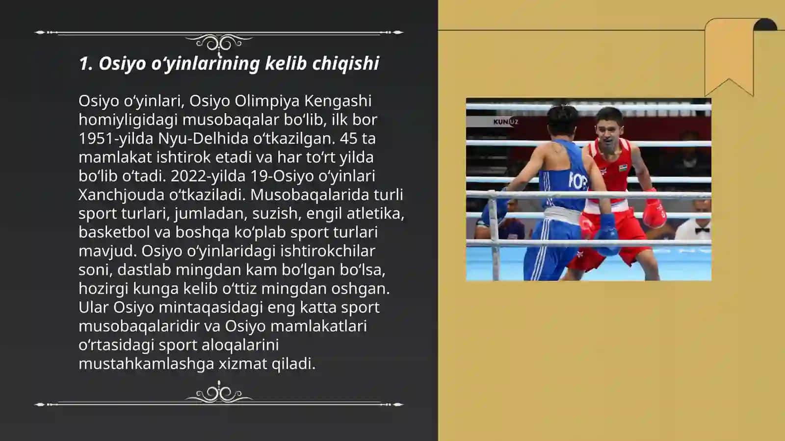 Osiyo oʻyinlari tarixi 3