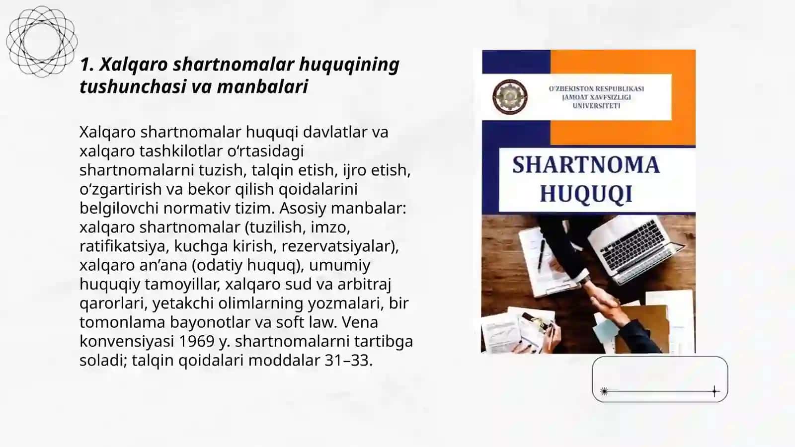 Xalqaro shartnomalar huquqi 3