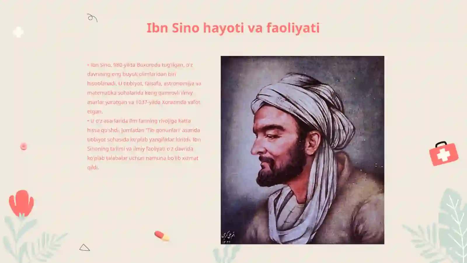 Ibn Sino Yevropa olimlari talqinida 3
