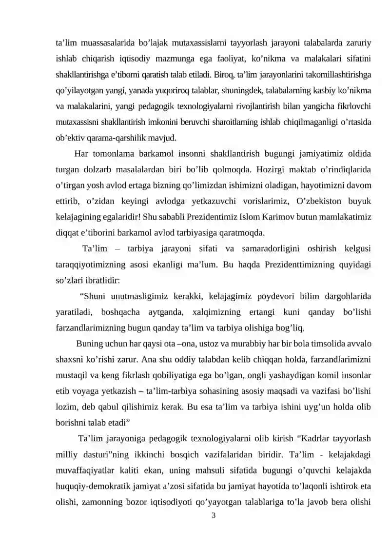 Matematikadan dars va to'garak mashg'ulotlari 3