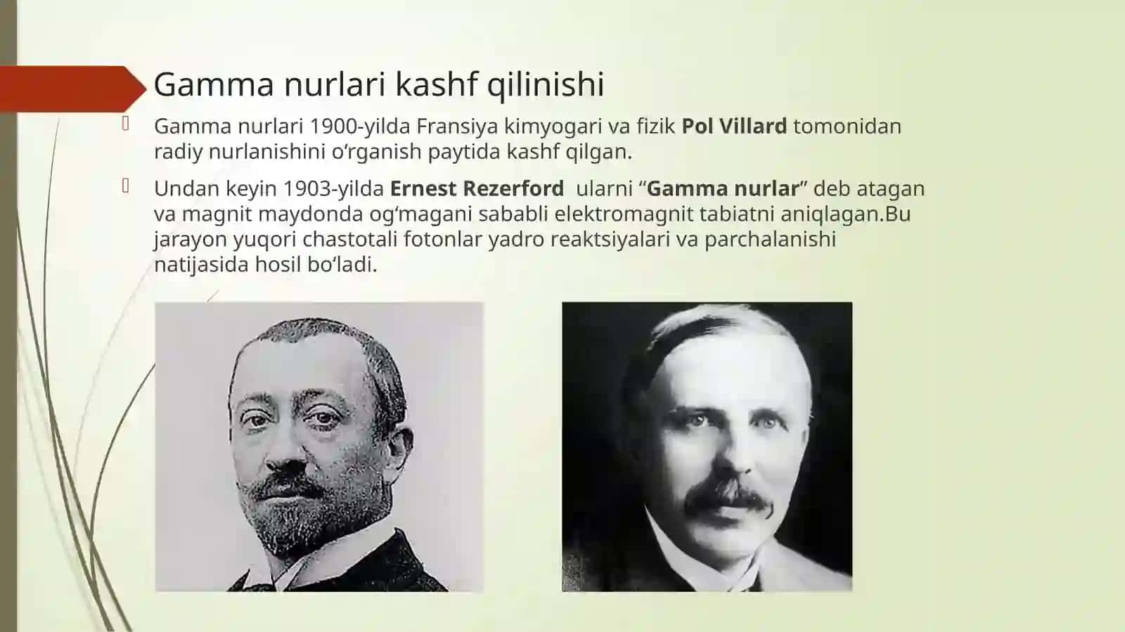 Gammanurlarining moddalar bilan o'zaro ta'siri 3