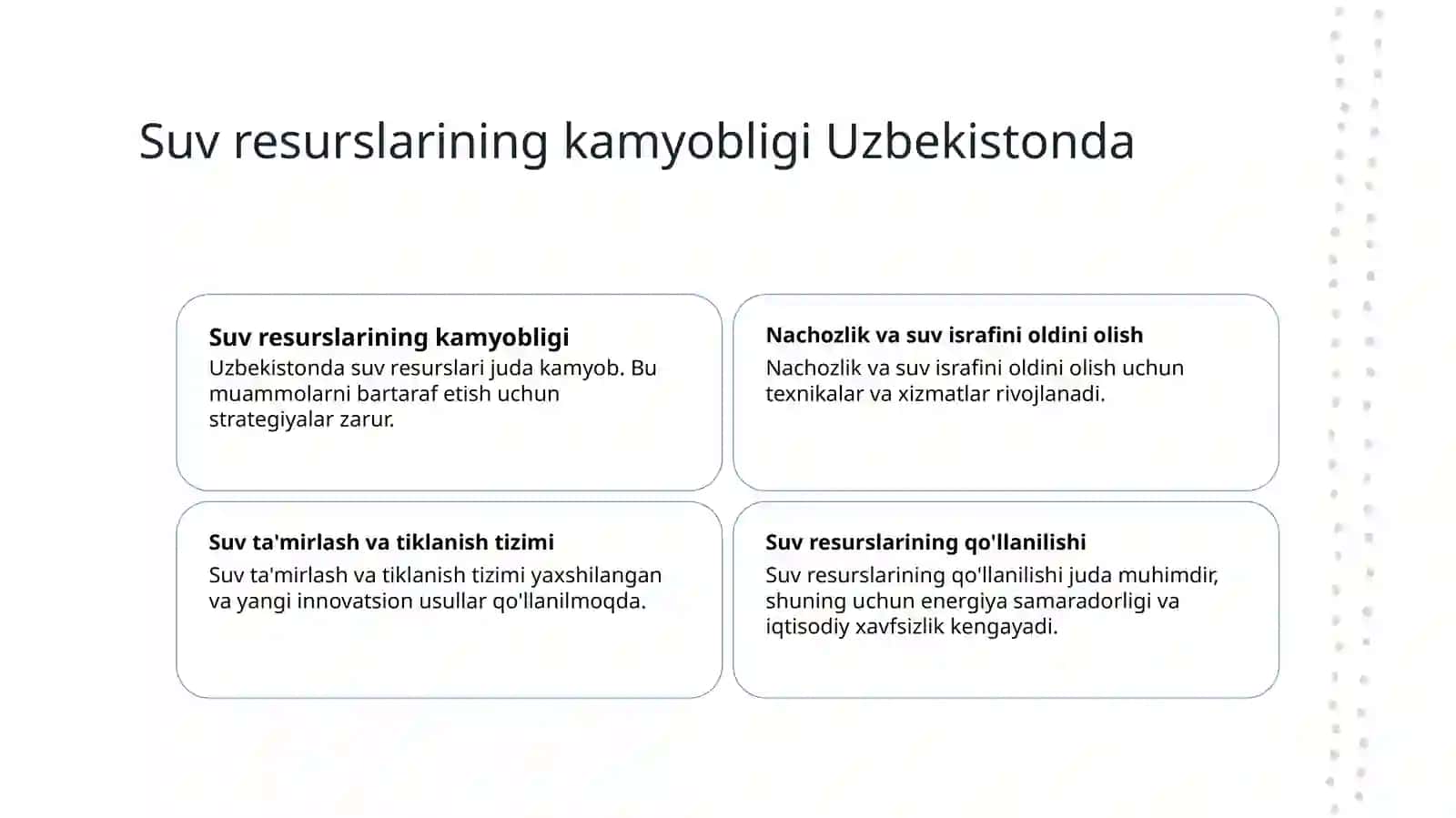 Oʻzbekiston ekologik muommolar 3