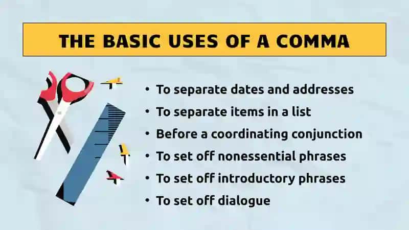 COMMA RULES 3