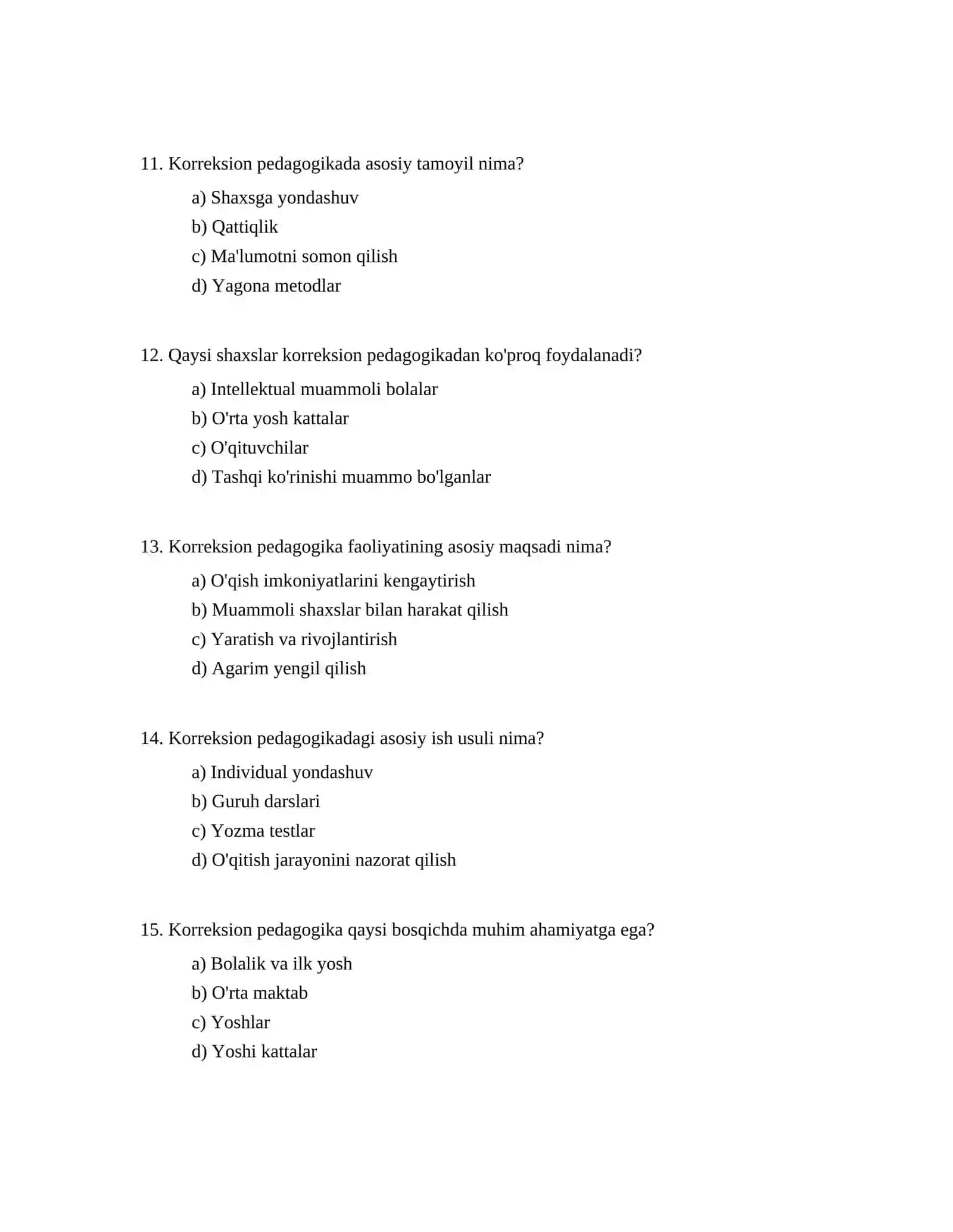 Korreksion pedagogika pedagogik fanlarning tarmog'i sifatida 3