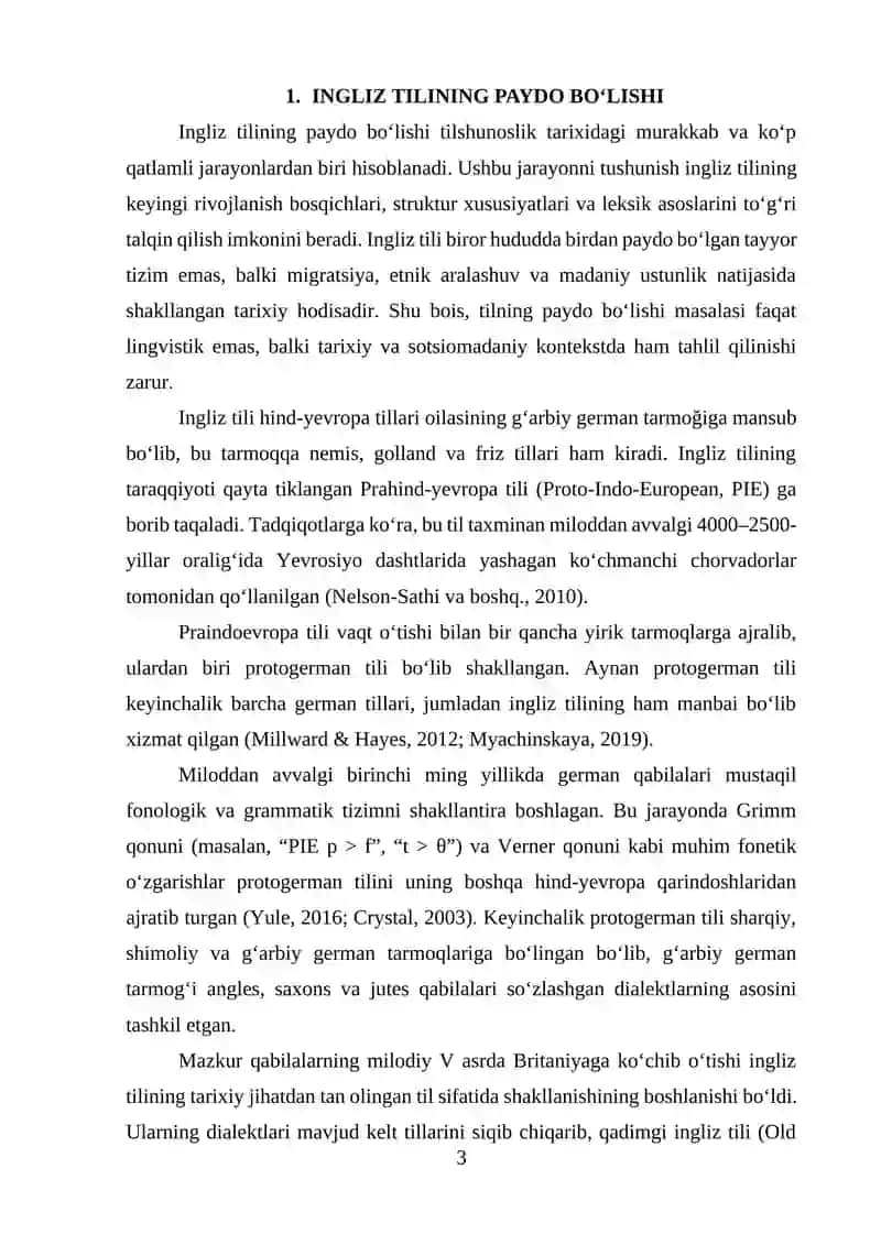 ZAMONAVIY INGLIZ TILIDAGI LINGVISTIK O‘ZGARISHLAR TADQIQI 3