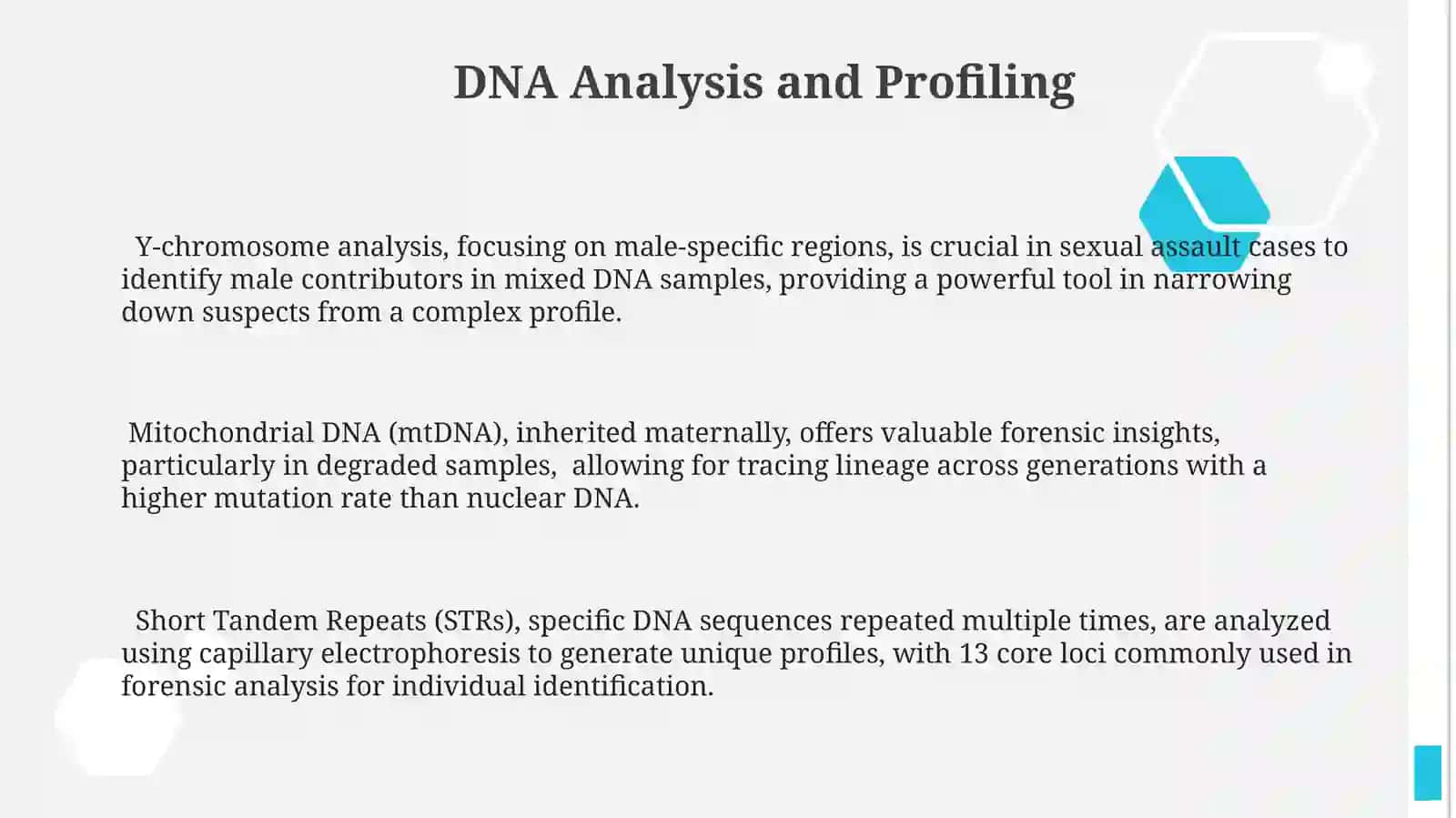 Forensic science 3