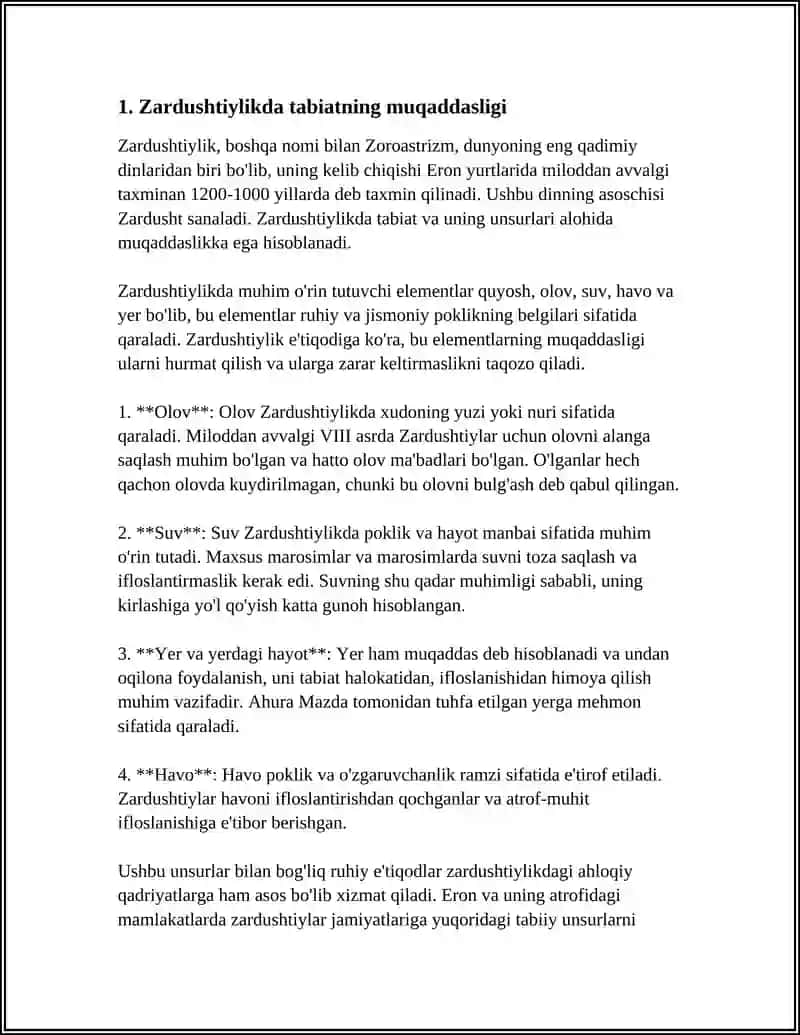ZARDUSHTIYLIKDA TABIATNING ULUGʻLANISHI 3