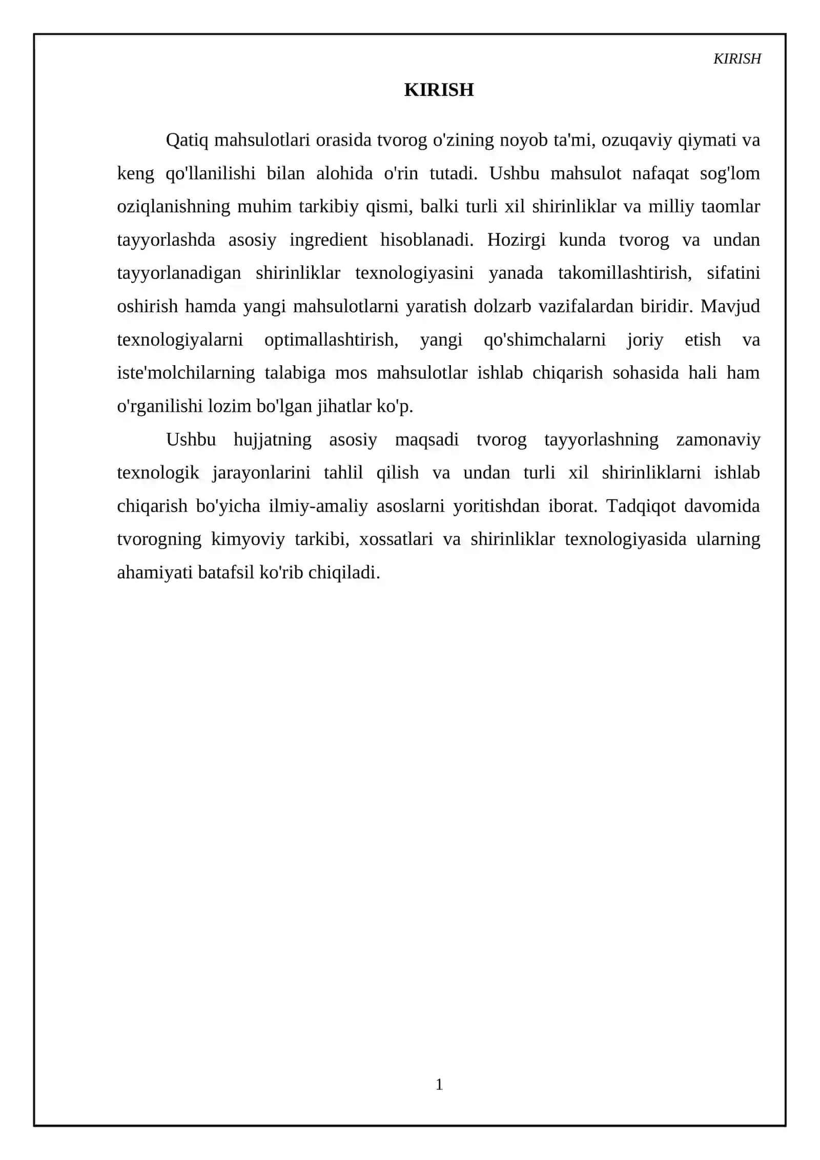Tvorog va undan tayyorlanadigan shirinliklar texnologiyasi 3