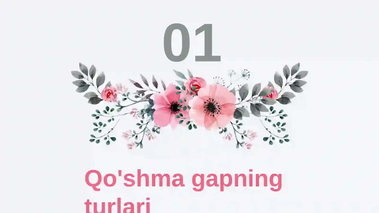 Qo'shma gaplar tasnifi 3