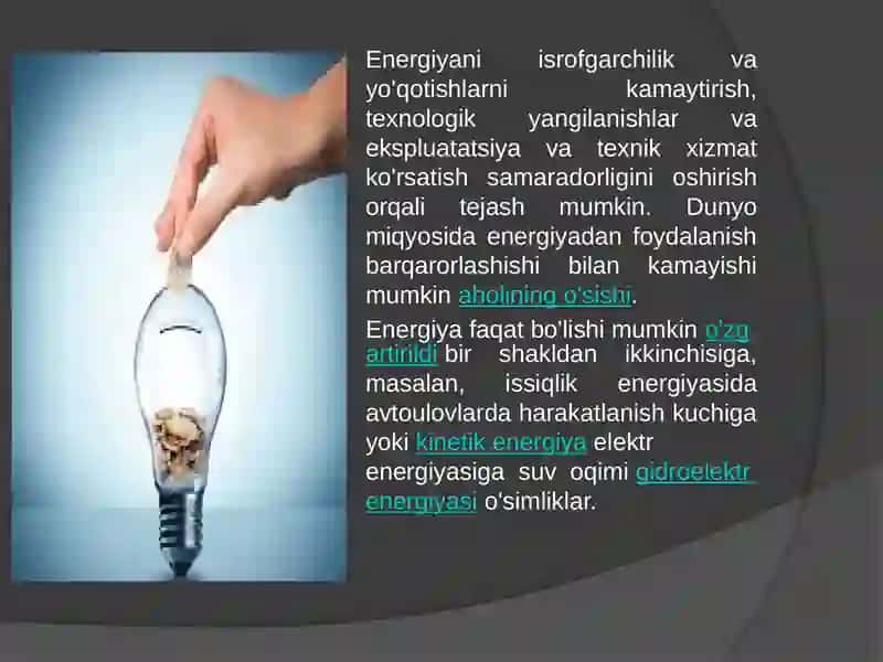 Energiyani tejash 3