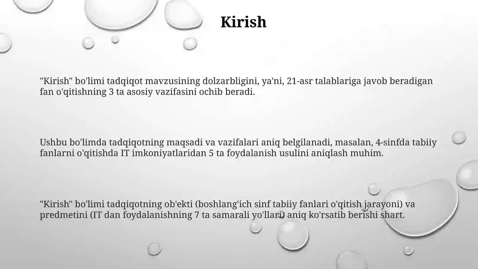 Boshlang'ich ta'lim tabiiy fanlarida axborot texnologiyalaridan foydalanish 3
