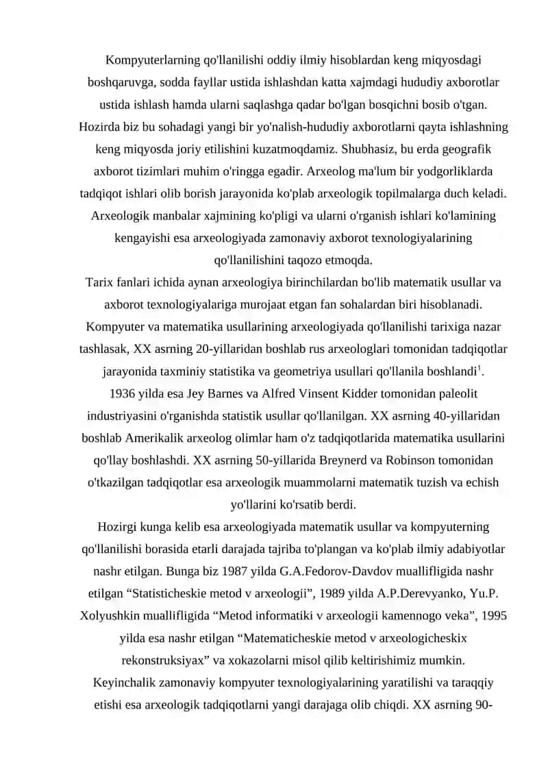 RAQAMLI TARIX FANINING SHAKLLANISHI VA TARAQQIYOTI 3