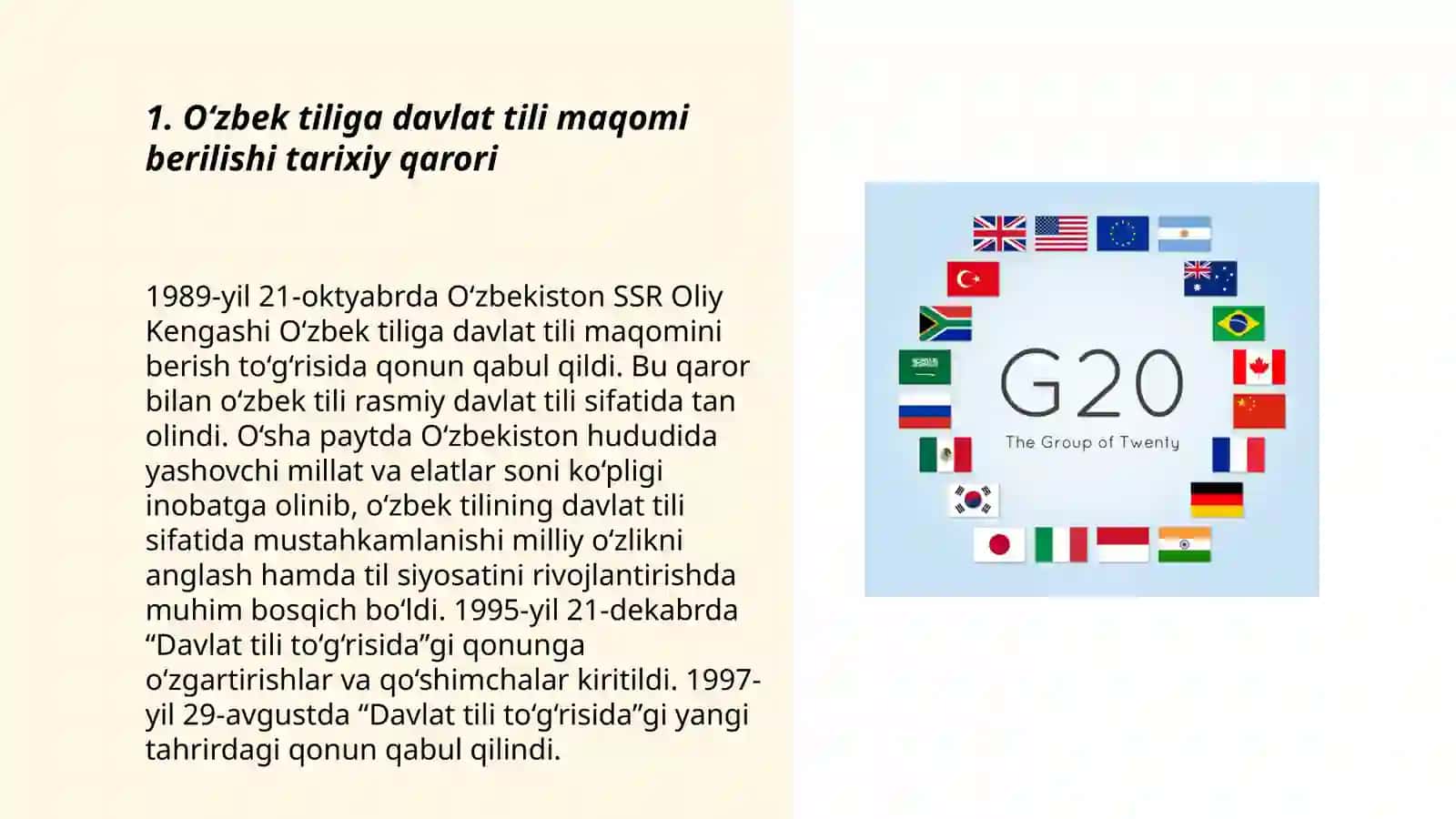 Oʻzbek tiliga davlat tili maqomining 30 yilligiga bagʻishlangan qarori 3