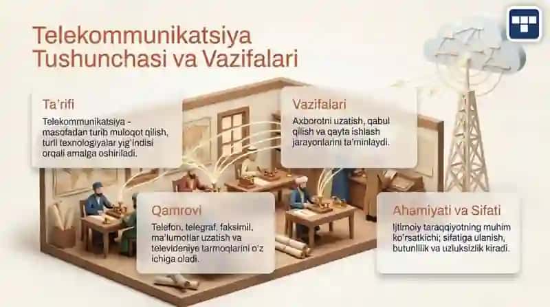 Telekommunikatsiya va simsiz aloqa texnologiyalari 3